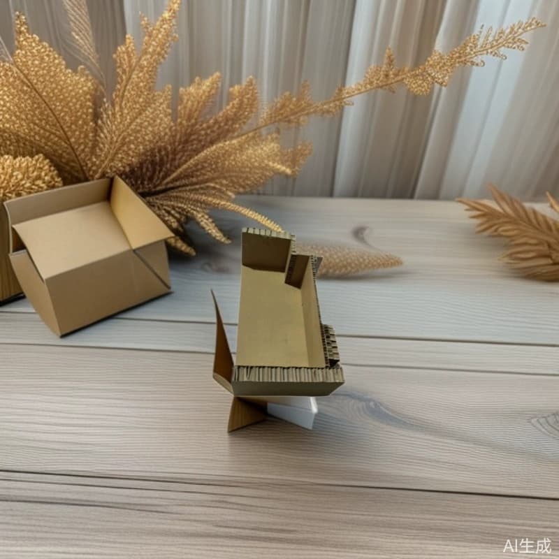 Composite honeycomb paperboard box flip-top packaging box corrugated cardboard box honeycomb paperboard packaging gift box non-standard sampling