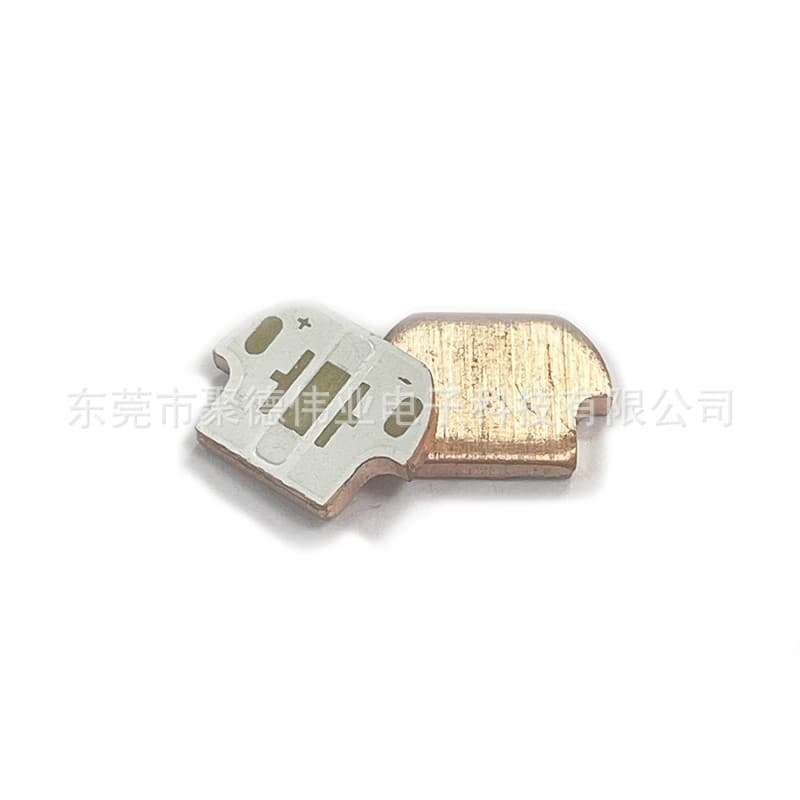 3535 LED Heat Dissipation Copper Substrate SVC UV LED Copper Substrate Pad Gold Plating Thermoelectric Separation Copper Substrate