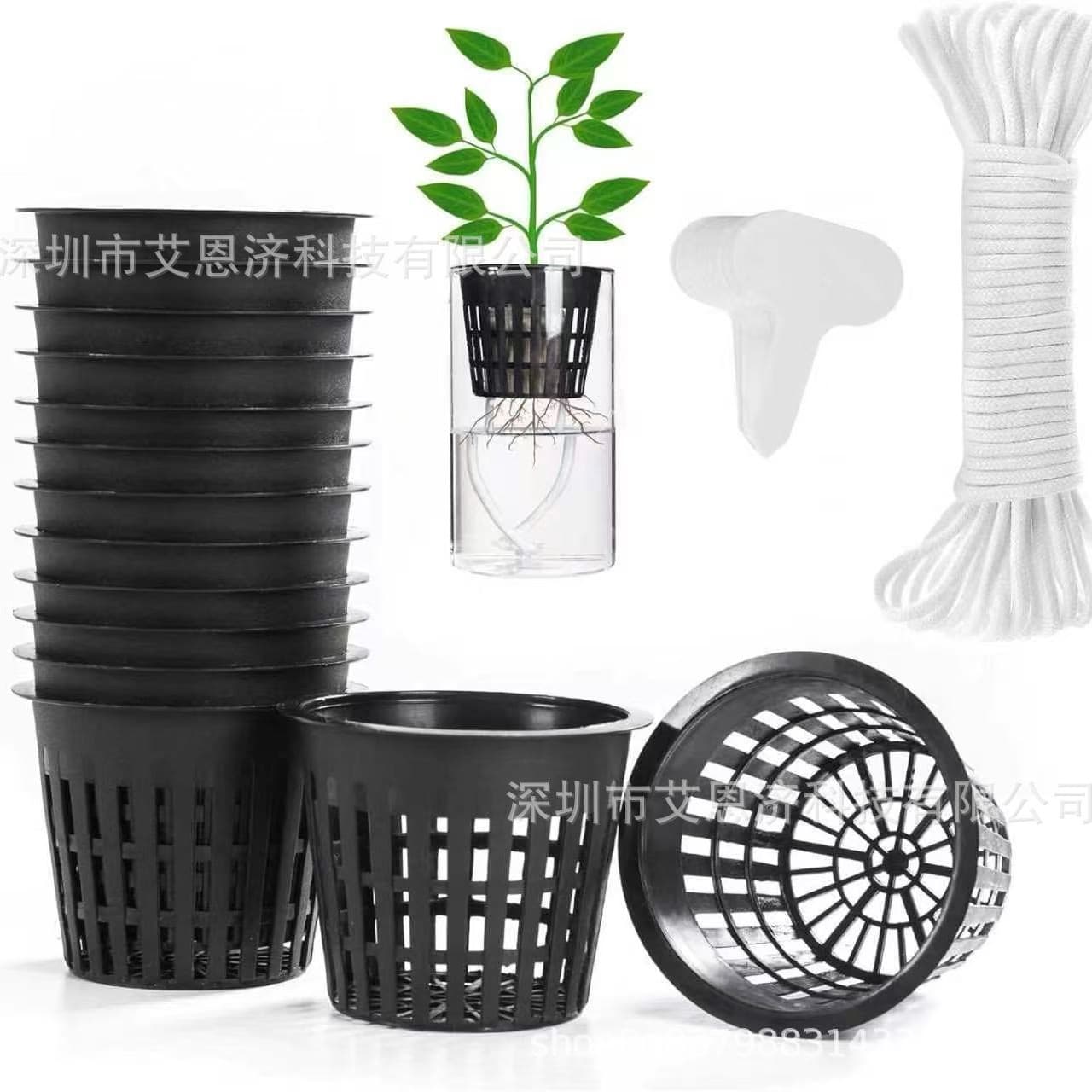 Cross-Border Bestseller Hydroponic Aquaculture Flower Pot Indoor and Outdoor Planting Basket