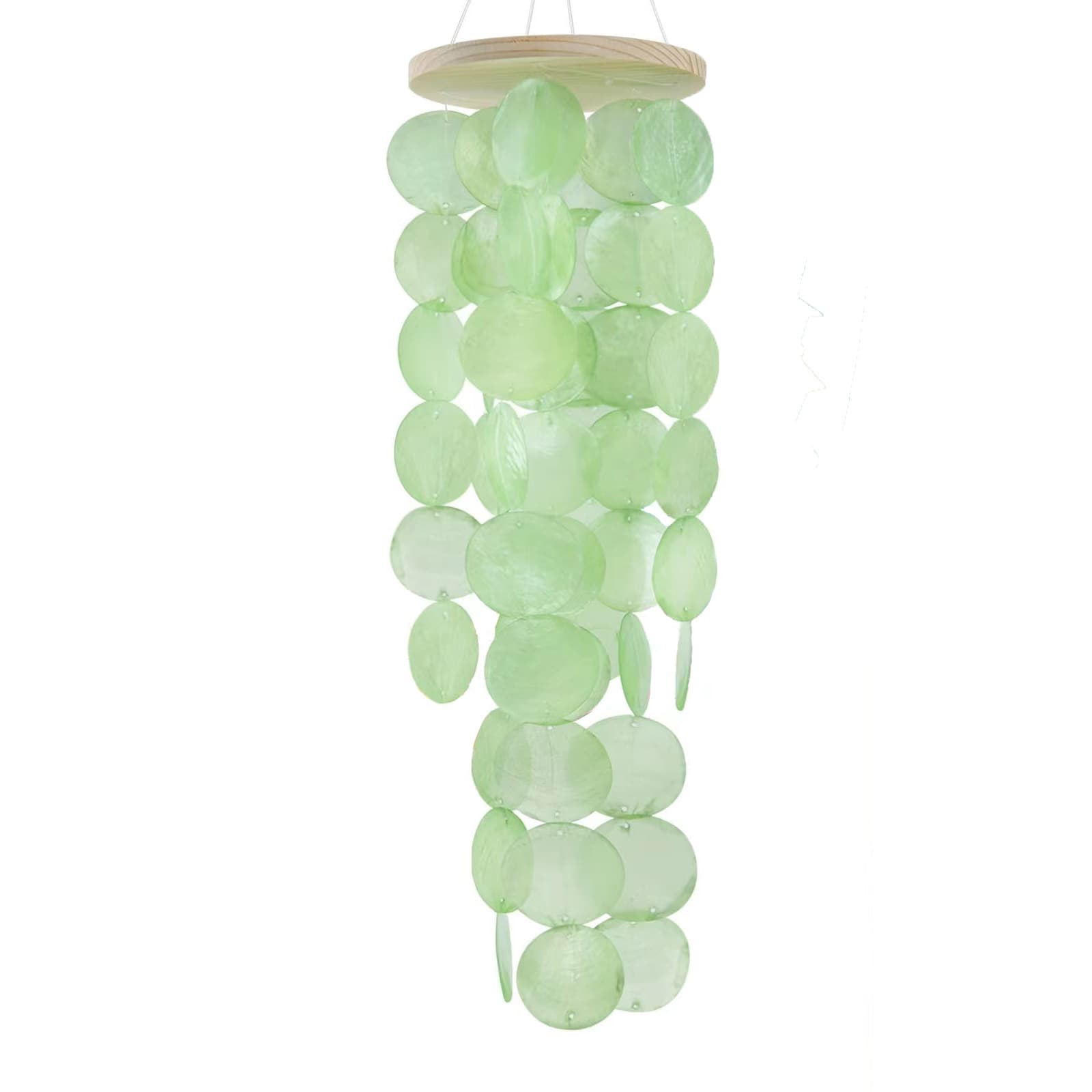 Jingbei Wind Chimes Courtyard Wind Chimes Decoration Shell Material Amazon Hot Sale Wind Chimes Set Window Sill Decoration