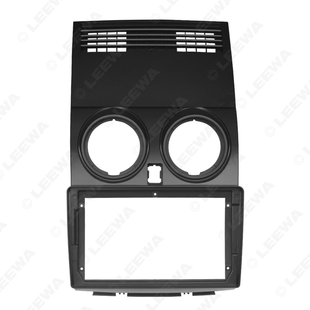 Navigation modification panel and bracket for 2008-2013 Nissan Qashqai 9-inch large screen unit