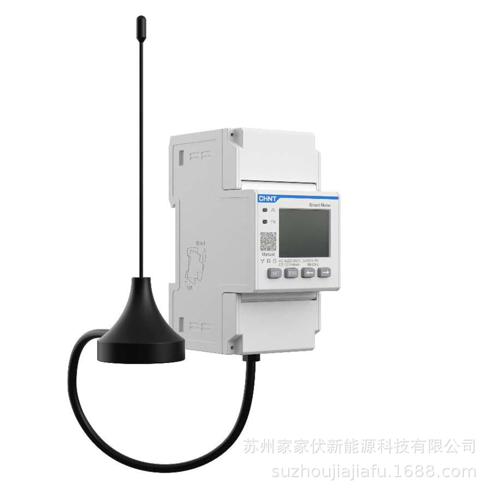 Anti-reverse flow household smart monitoring WiFi rail meter with RS485 communication electronic energy meter