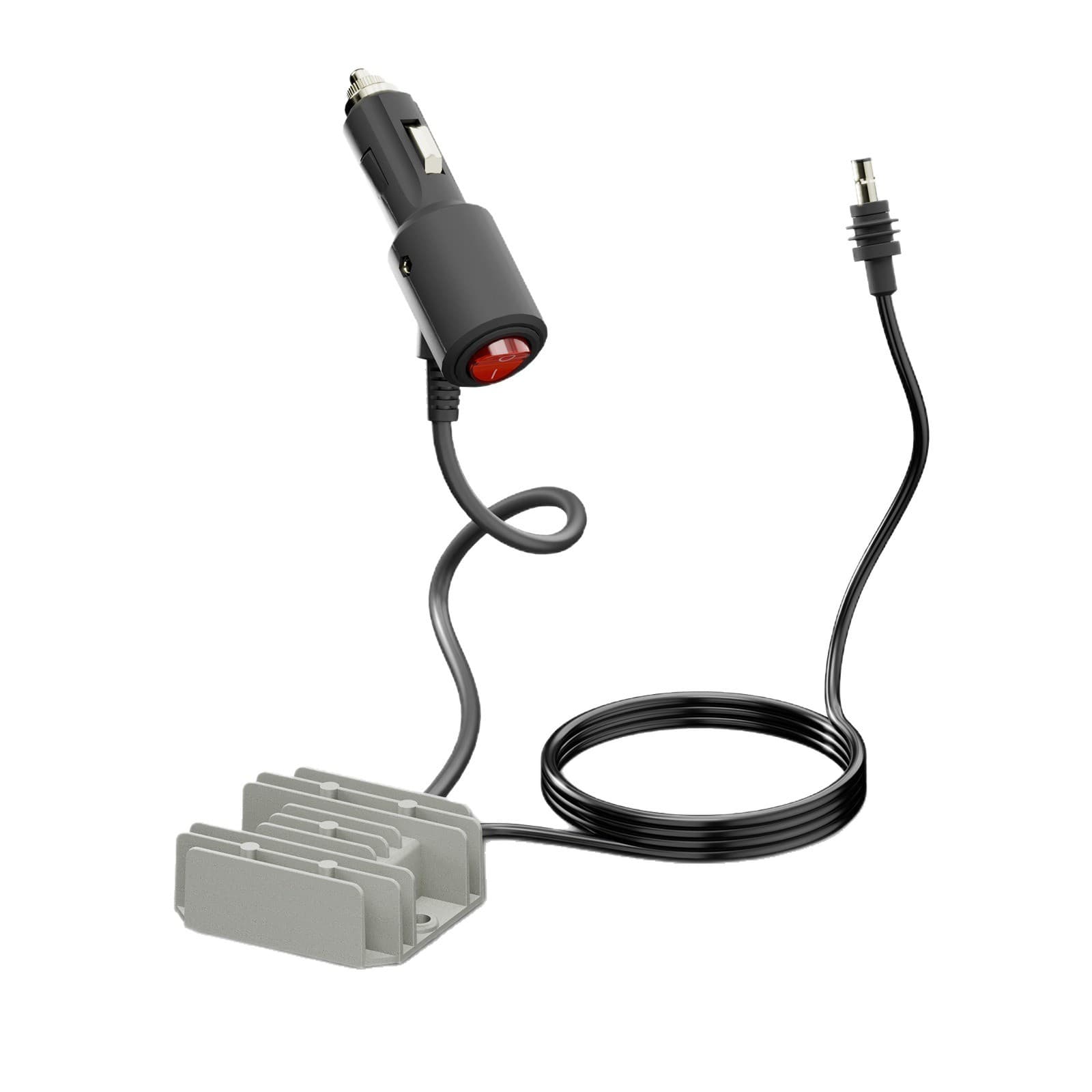 Mini Car Boost Cigarette Lighter 12V/24V/30V 3.5A Power Converter with 2M/3M/5M DC Cable Portable