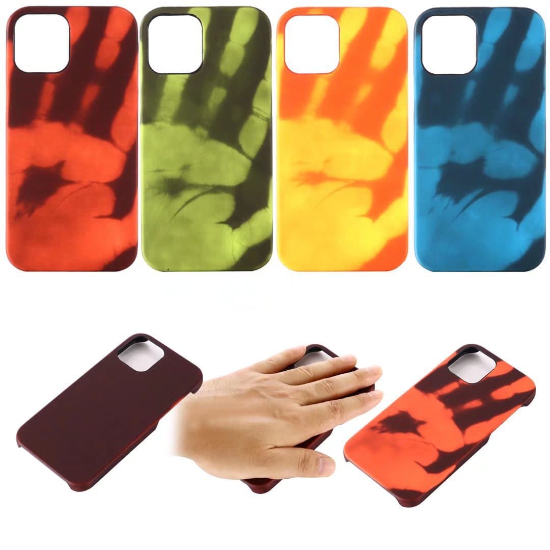 iPhone 17 Pro Max Thermal Reactive Phone Case for Apple 16, Temperature Color Changing Protective Cover, Thermochromic Phone Case