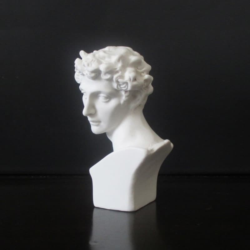 HC arts Giuliano Medici small plaster statuette mini resin plaster statuette