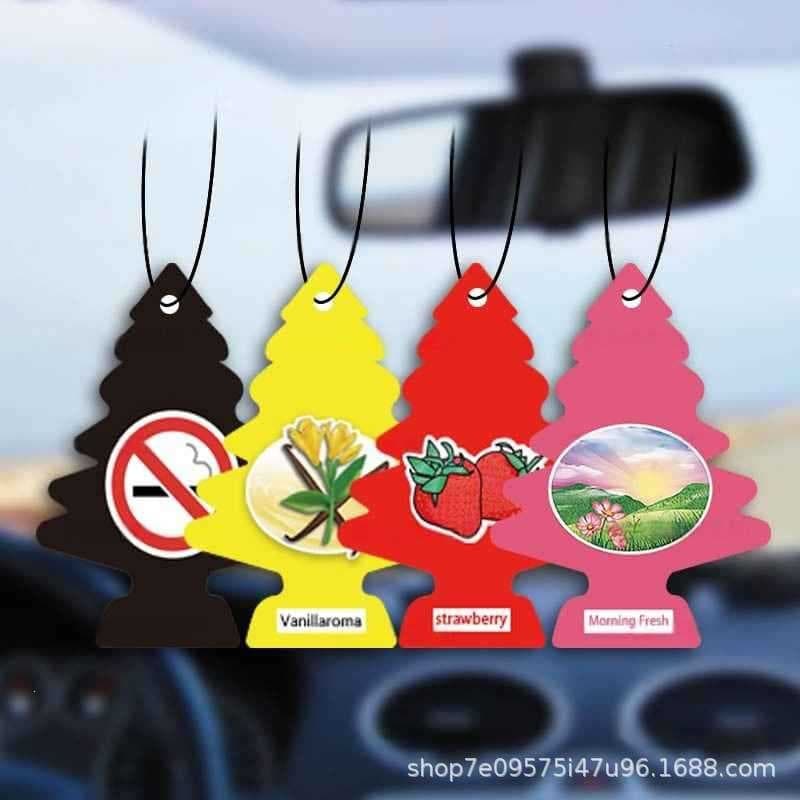 American Little Tree Car Air Freshener Refill, Creative Car and Home Decoration, Odor Removal Hanging Ornament, Car and Clothing Scented Fragrance