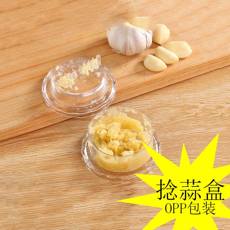 Creative Kitchenware Twist Garlic Box Peeler Presser New Kitchen Tool Garlic Crusher New Model Factory Wholesale