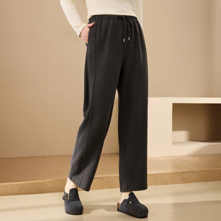 【Pudding Pants】Soft, breathable, elastic waistband, lightweight commuter pants, plus size women's clothing, new winter style for curvy women.