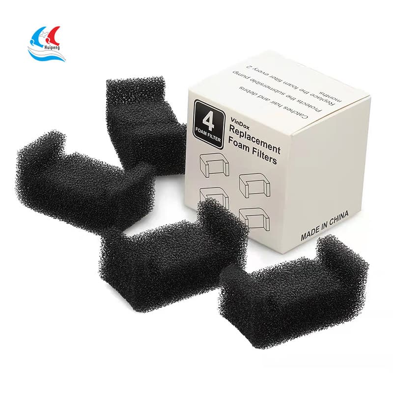 Wholesale Drinkwell Pet Water Fountain Filter Sponge Black Activated Carbon Filter Pad for Cats and Dogs