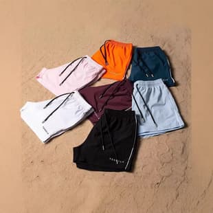 YOUNGLA Men's Shorts, Summer New Arrival, Quick-Dry Breathable Shorts for Gym, Workout, Running, and Fitness Training