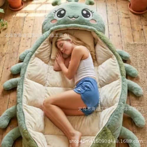 Cross-border Novel Design Portable Hugging Caterpillar Sleeping Bags