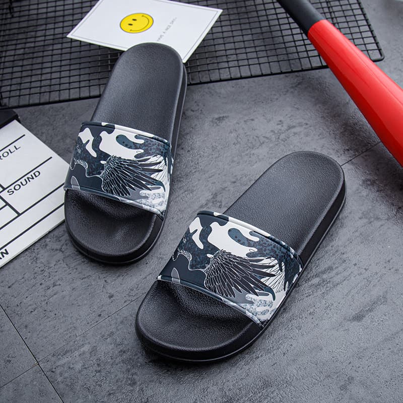 Women's ins-style flip-flops, thick-soled outerwear, summer step-on-poop sensation, trendy men's sports sandals, outdoor trendy