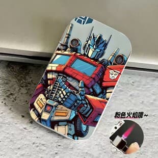 Creative Metal Windproof Butane Gas Lighter Various Creative Patterns Anime Motorcycle Lighter Drop Shipping