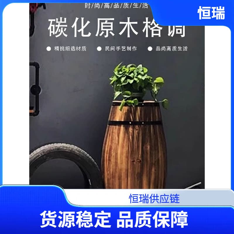 Oak Barrel Wine Barrel Solid Wood Wedding Decoration Beer Barrel Winery Ornaments Display Wooden Wine Barrel Wholesale