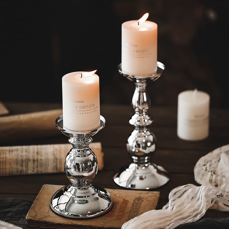 Roman Candelabra Scented Candle for Home Candlelight Dinner Props Romantic Decorative Candle Holder Table Ornament
