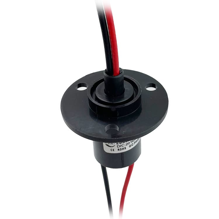 Conductive slip ring manufacturer, cap-type high-current conductive slip ring 2-way 30A collector ring for warming plate microwave oven
