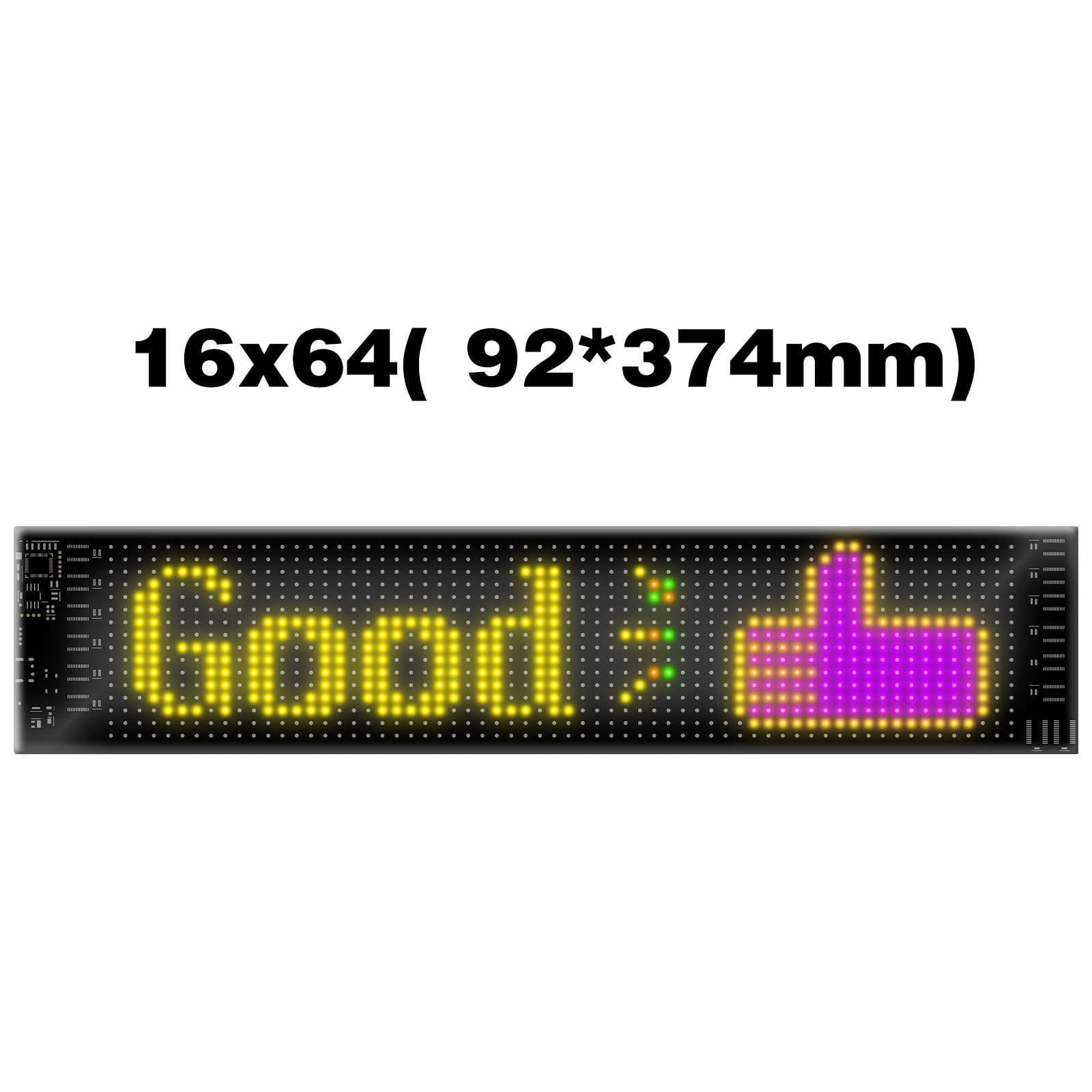 LED Flexible Display APP Bluetooth Car Monitor Advertising Screen Full Color Smart Car Sticker IP65 Waterproof Soft Screen