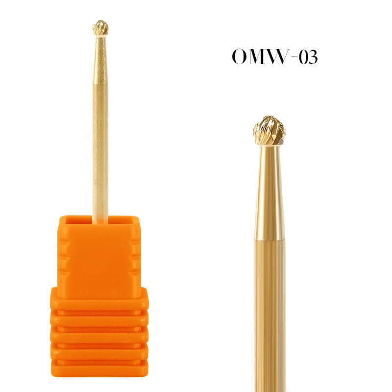 Cross-border Direct Supply Nail Art Alloy Grinding Head Quick Removal Pre-treatment Dead Skin Removal Double-direction Nail Removal Grinding Head Wholesale