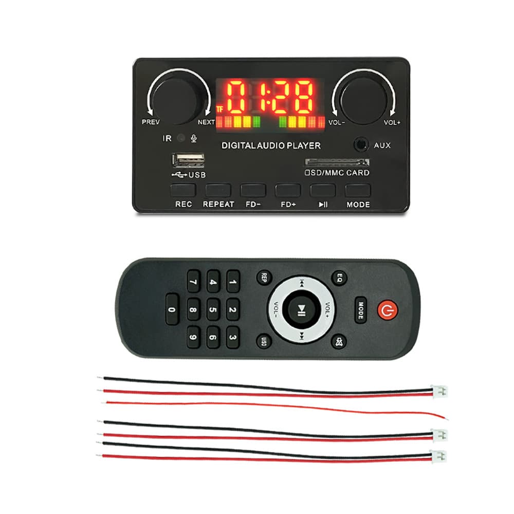 Jq Amplifier Board Car Audio Mp3 Decoding Bluetooth Mp3 Decoder Bluetooth Module Version Home Appliance/audio/video Accessories