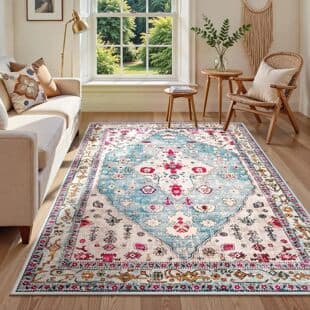 Cross-Border Amazon Faux Cashmere Doormat Living Room Full Coverage Non-Slip Stain-Resistant Sofa Coffee Table Rug Skin-Friendly Comfortable Large Carpet