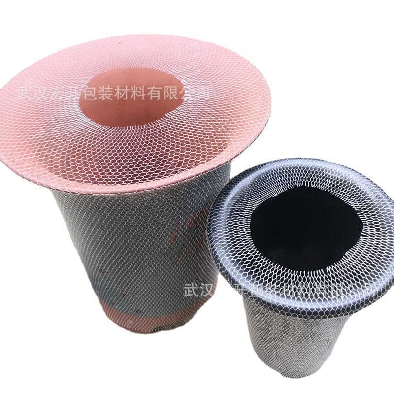 Orchid pot protective net, orchid planting material stone anti-spill leakage net, leakage net sleeve, Wuhan Hongkai factory direct sales