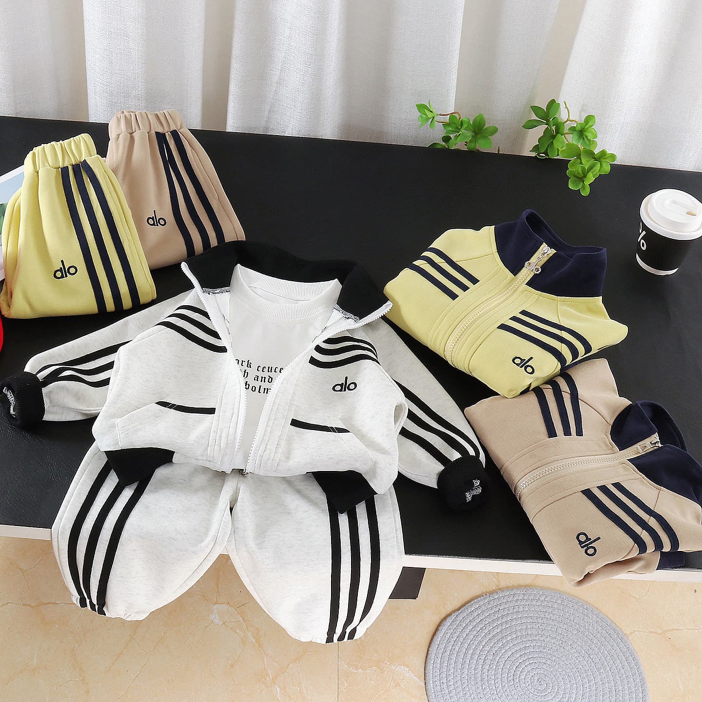 Boys' Spring Outfit Set for Ages 1-5, Kids' Casual Sportswear 3-Piece Set, Trendy Toddler Clothes