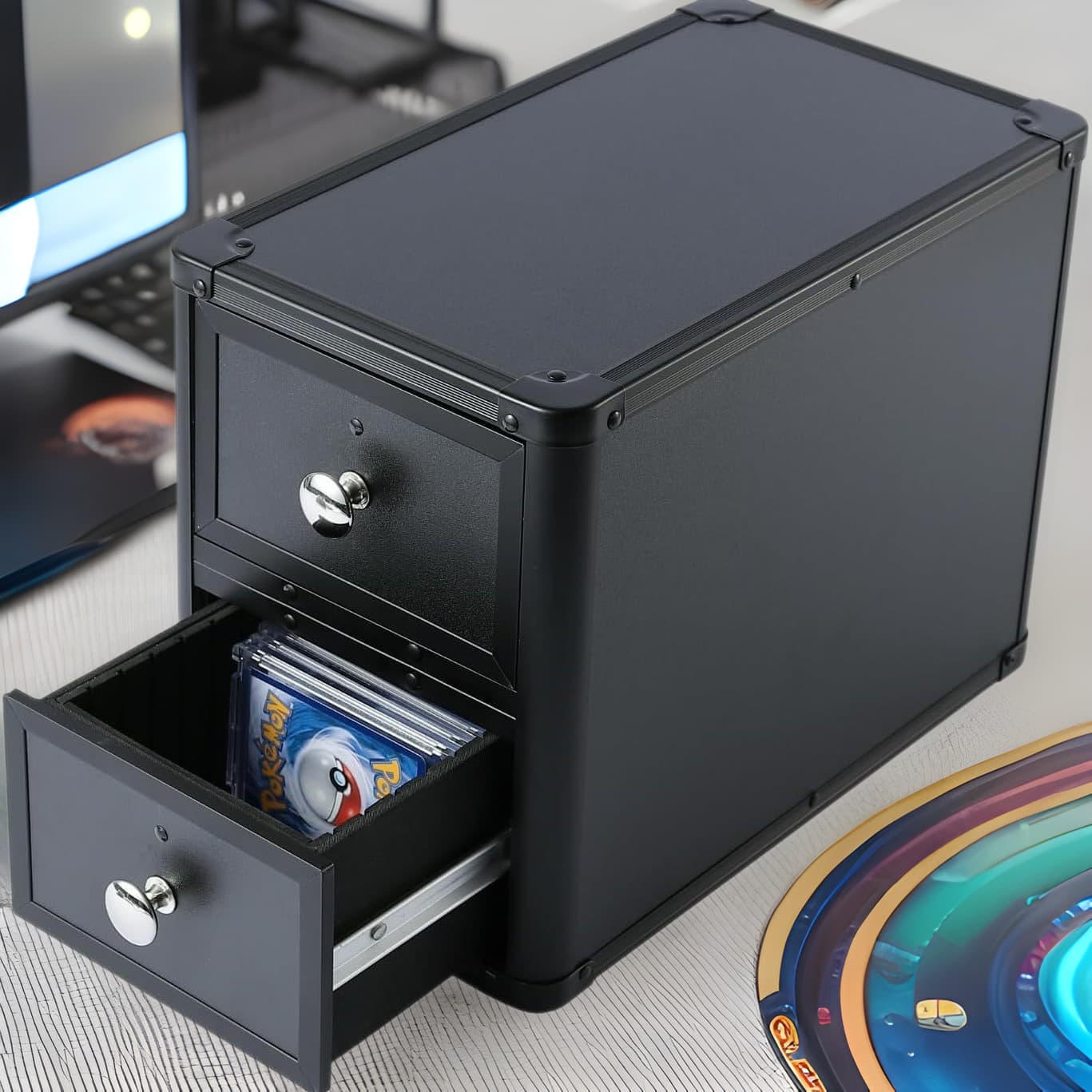 PSA Grading Card Gongbao Baocui BGS Grading Card CCG Trading Box Aluminum Alloy Drawer Card Brick Box Star Card Case