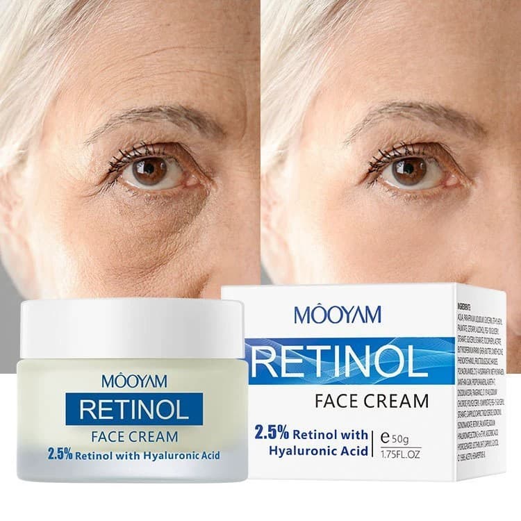 Hyaluronic Acid Retinol Cream Wholesale Anti-Wrinkle Anti-Aging Firming Serum Cream Retinol Cream