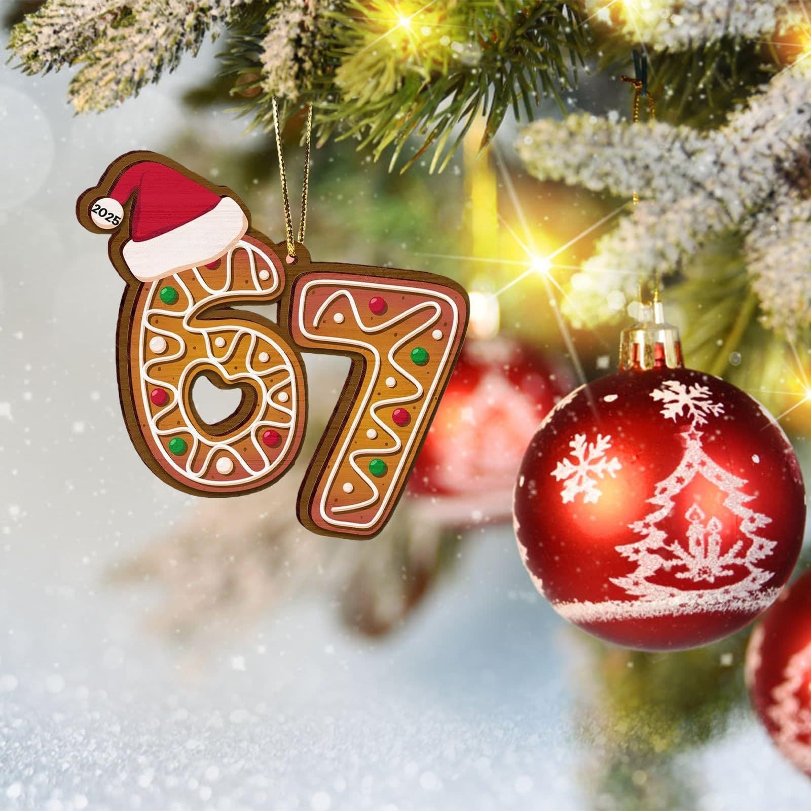 Christmas No. 67 Acrylic Ornament