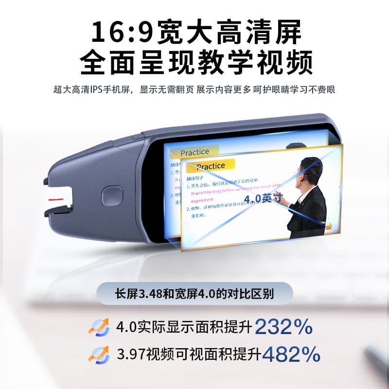 Smart English Reading Pen with Offline Scanning, Dictionary, AI Multifunctional Translation, Learning Pen from Source Manufacturer