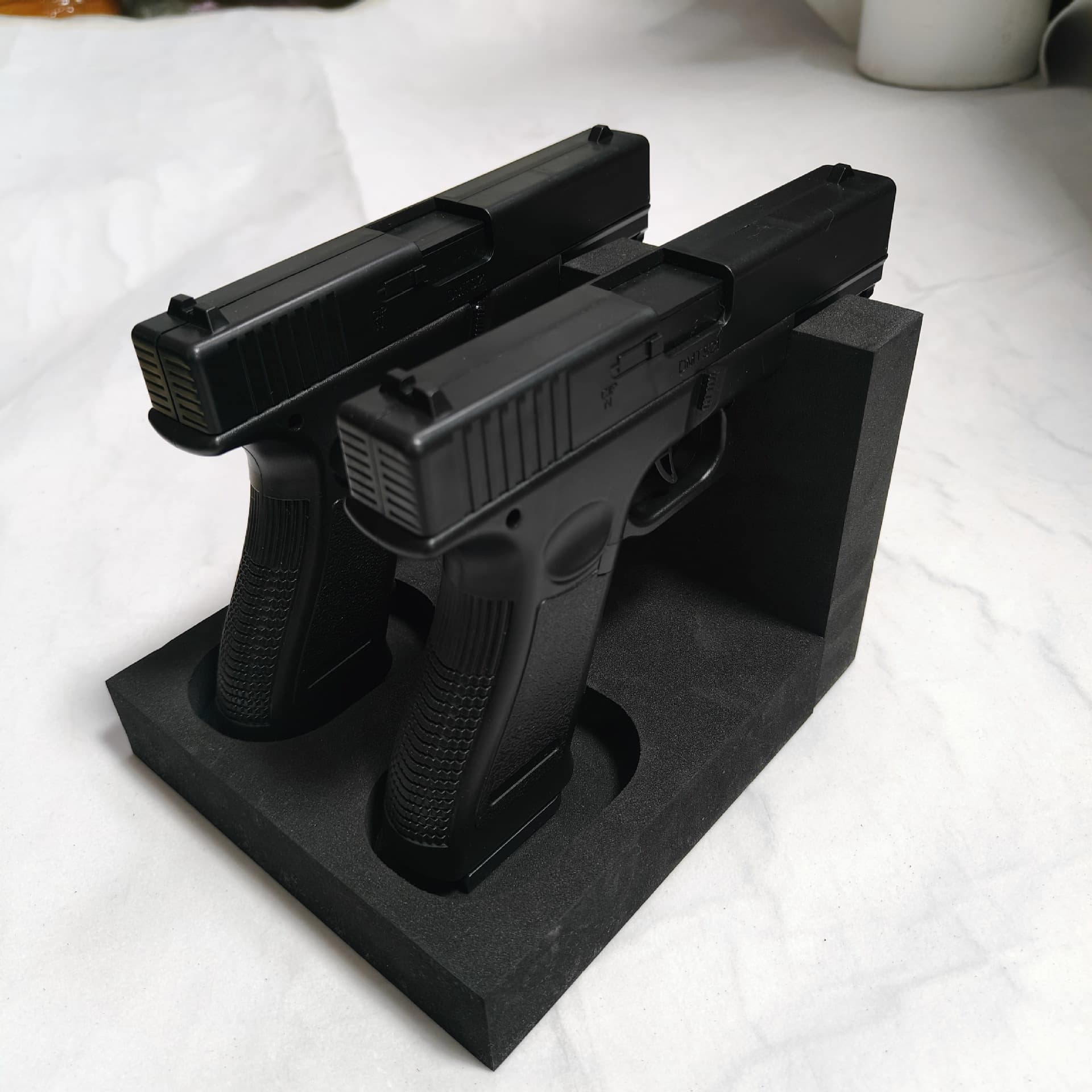 Factory Direct Wholesale EVA Foam Gun Stock, Portable Handgun Storage Stand, Cross-Border Hot Seller, In Stock, Fast Shipping