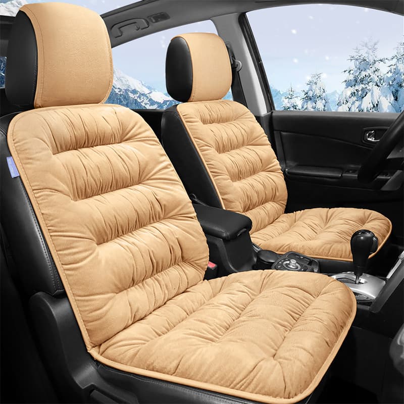 Cross-border Single-Piece Car Seat Cushion Drop Shipping Winter Car Accessories Amazon AliExpress Source