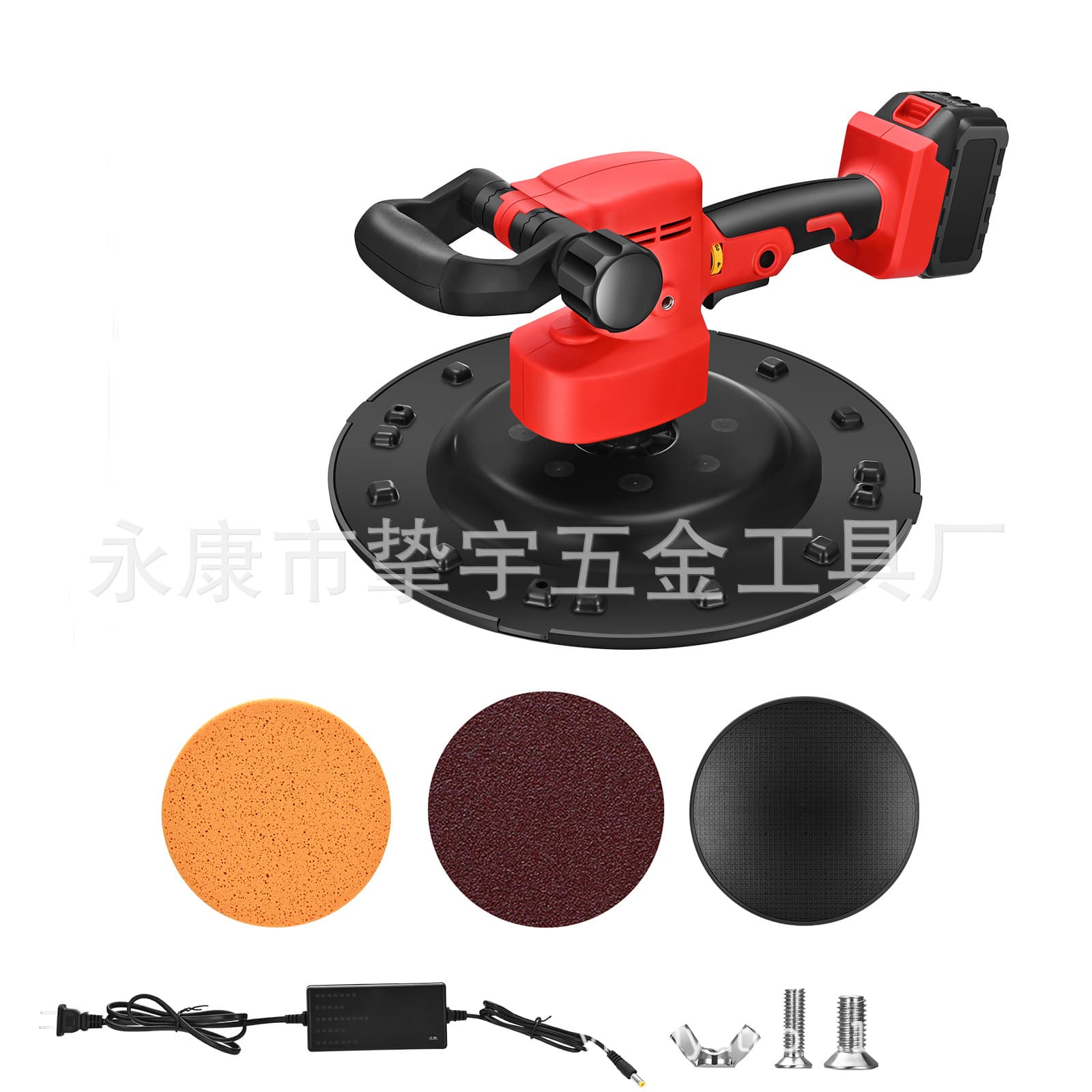 Concrete cement mortar finishing machine, trowel, handheld wall polishing machine, putty powder finishing machine, sander