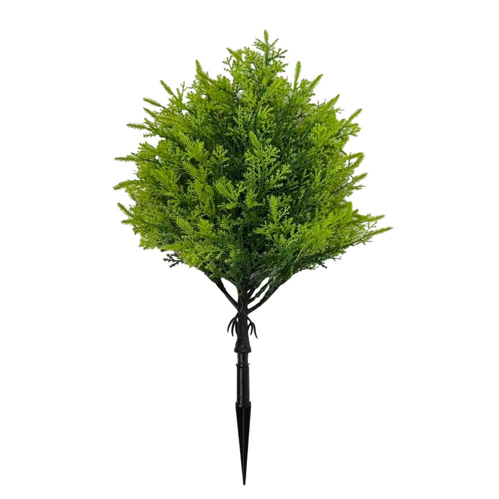 Amazon Artificial Ground Insert Pine Cypress Pine Needle Christmas Pine Grass Bonsai Artificial Greenery Decoration Small Ornament