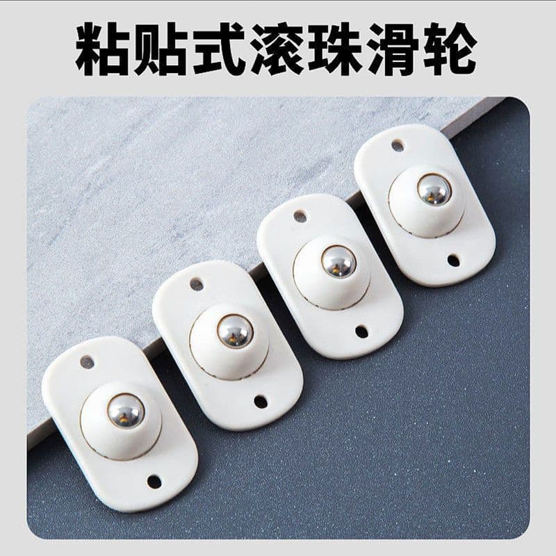 [Strong load-bearing] Swivel wheel, large wheel, pulley, roller, adhesive ball caster, trolley silent wheel, large steel ball