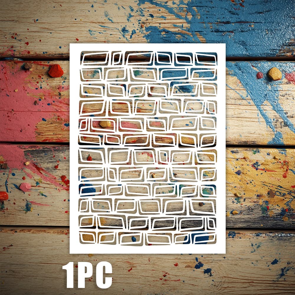 Painting Stencil Wall Patterns Cross-border Hot Selling Dropshipping Painting Hollow Stencil Wall Art Hand Account Decoration Masking Wholesale