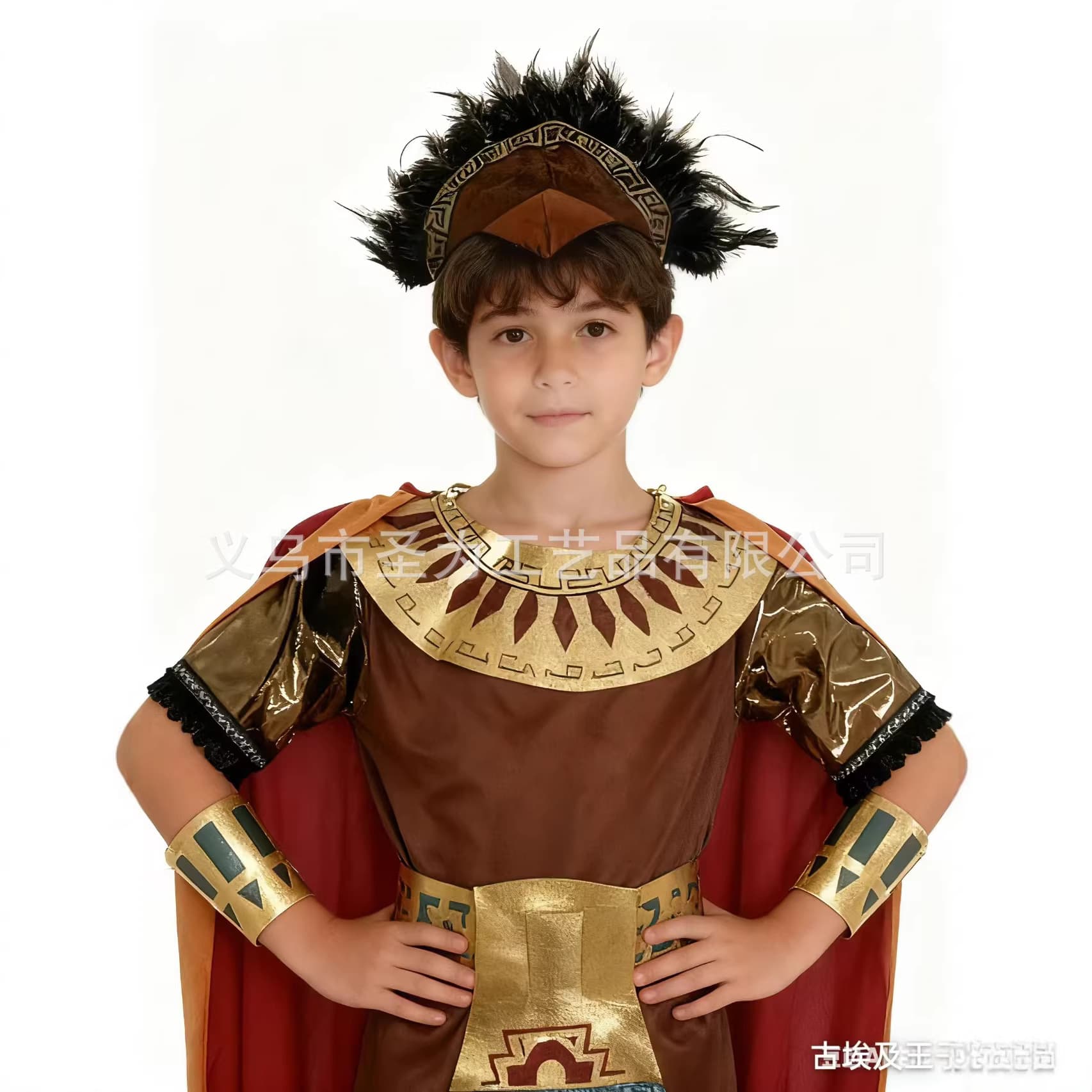 Carnival Costumes for Children, Ancient Roman Warrior, Festival Drama Performance, Egyptian Prince, Boy Stage Outfit, Ancient Greek