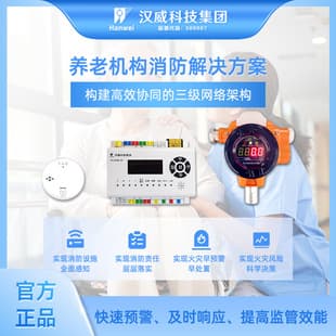 Smart Fire Protection System for Elderly Care Institutions, Intelligent Fire Detection and Firefighting Equipment for Nursing Homes, Fire Safety Solution