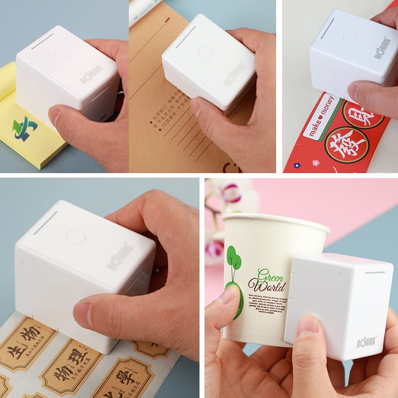 AORAN Handheld Full Color Printer Multi-Material Personalized DIY Portable Mini Inkjet Handheld