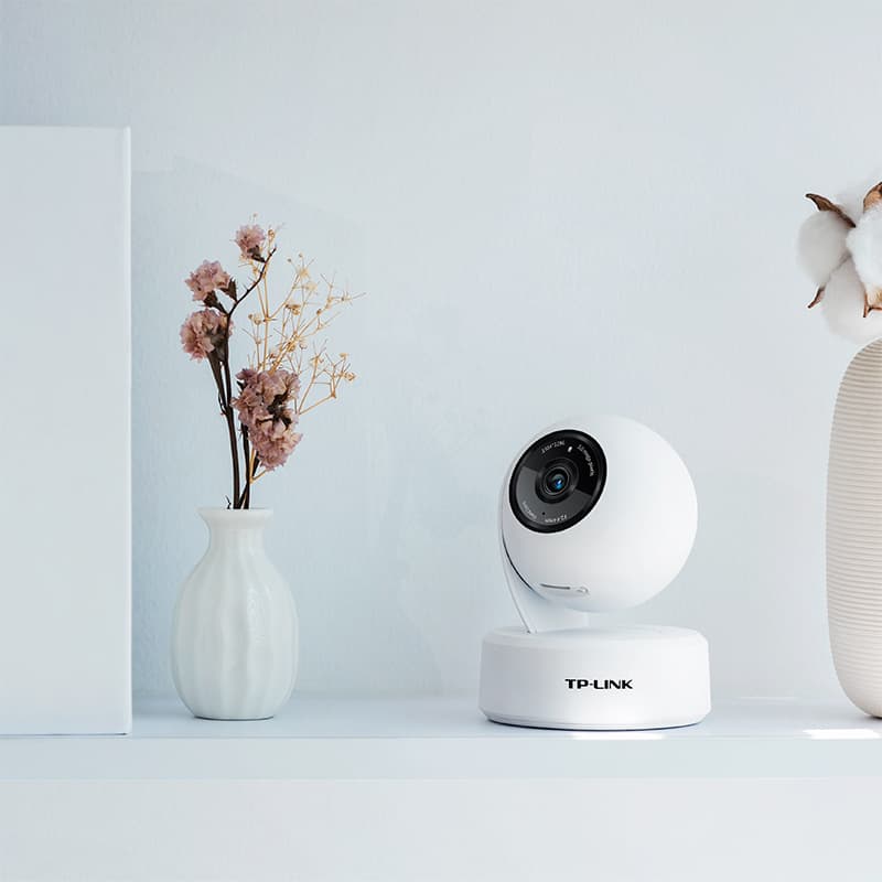 TP-LINK Full-Color 5MP Wireless WiFi Indoor PTZ Network Surveillance Camera 45aw