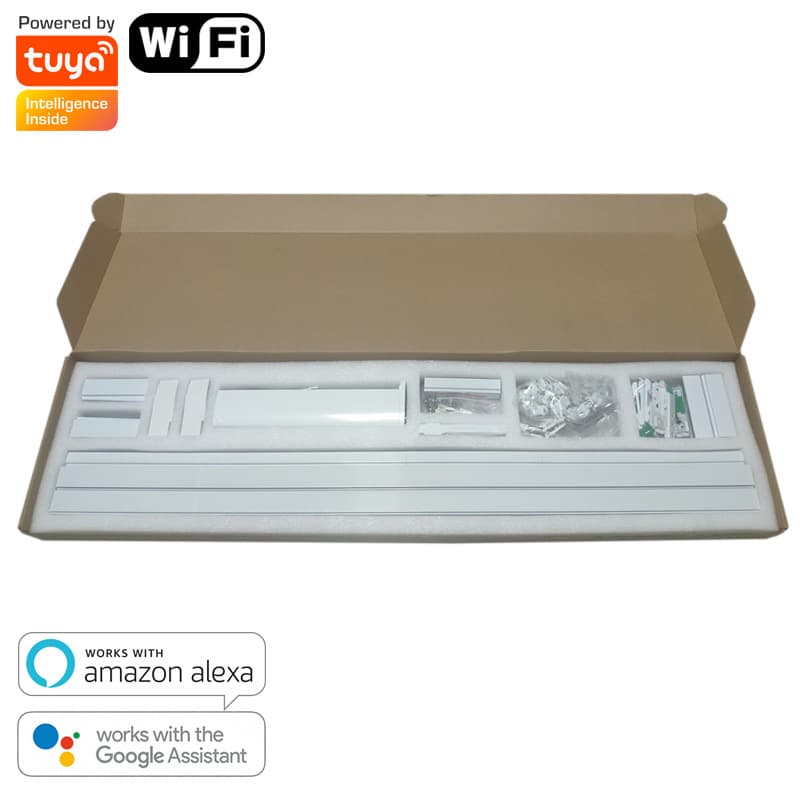 Electric Curtain DIY Assembly WIFI Motor Set Alexa Google Voice Control Smart Silent Track