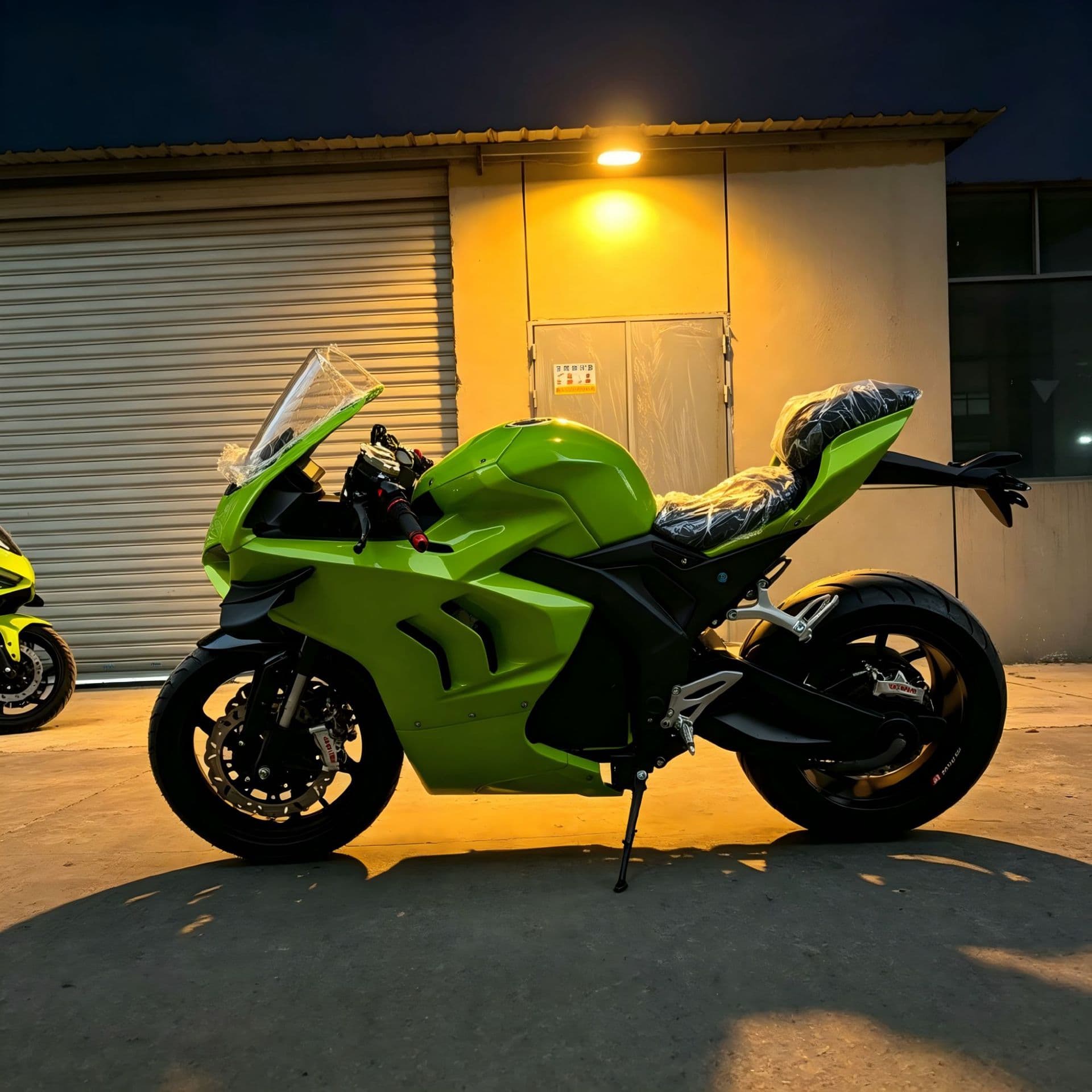 Cross-Border Factory Direct Sales of High-Power 2026 Long-Range Electric Motorcycles for Delivery Use
