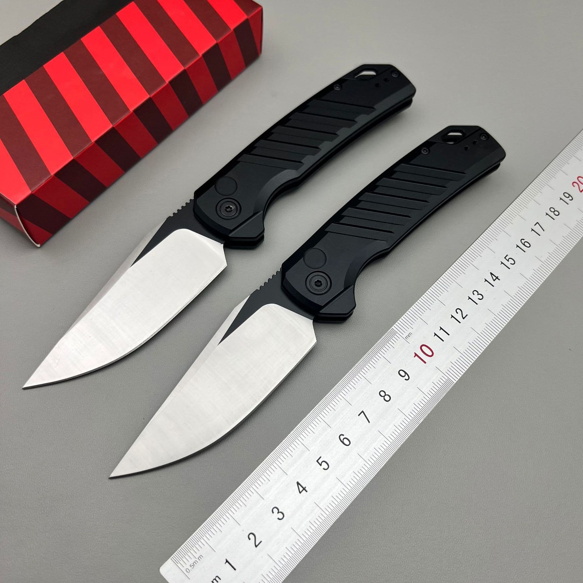 Cross-border New Kaxiu 7305 Folding Knife Aluminum Alloy Handle Folding Knife Outdoor Camping Portable Pocket Knife