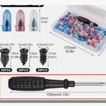 Cross-Border Special Tire Repair Nail for Tires Under 1.8 Inches, Tubeless Tire Repair Nail for Small Cars, Electric Vehicles, Motorcycles