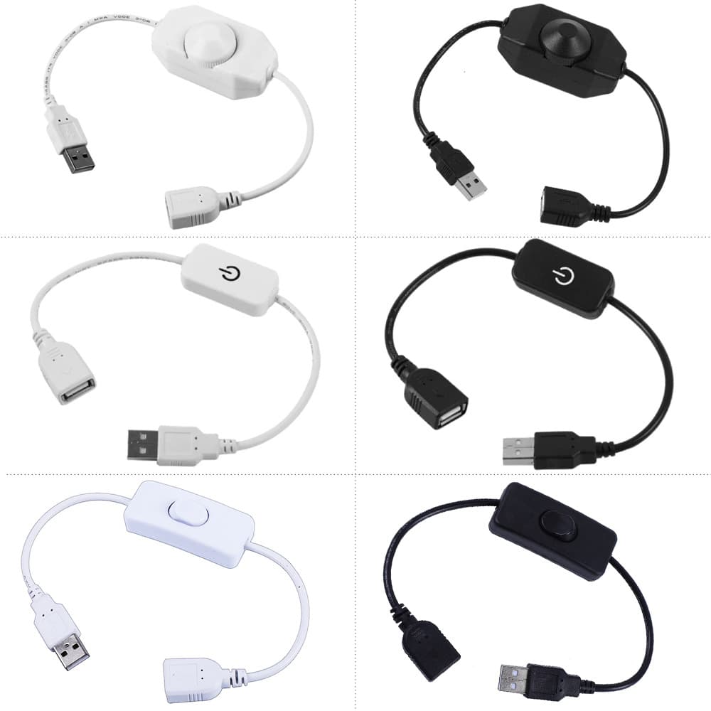 LED Single-Color Strip USB Light Strip 5V Touch Knob Online Dimmer Switch