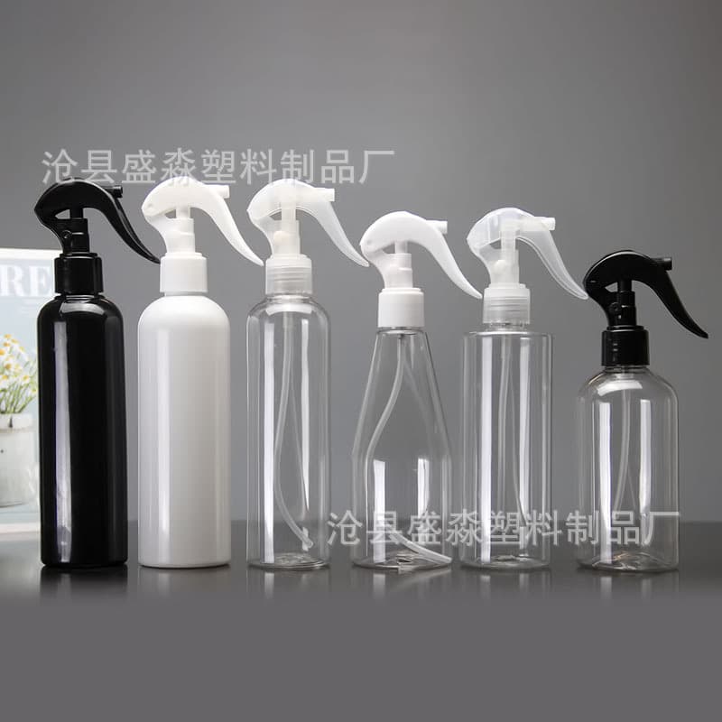 Spot mouse spray bottle, detergent spray bottle, plastic bottle, sub-bottle, mite removal press bottle, round bottle