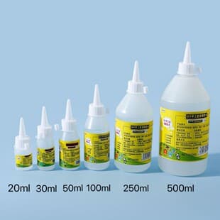 Student DIY Alcohol Glue for Felt, Jute Rope, Buttons, Lanterns, High Viscosity Transparent Handcraft Glue, Quick-Dry