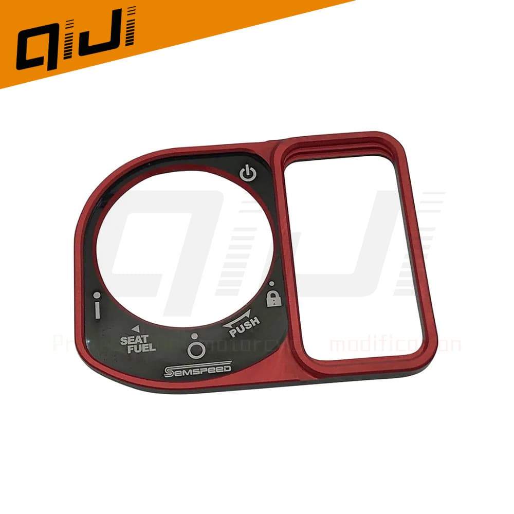 Suitable for Honda ADV150 PCX125 PCX150 modified electric door lock cover key switch cover decorative accessories