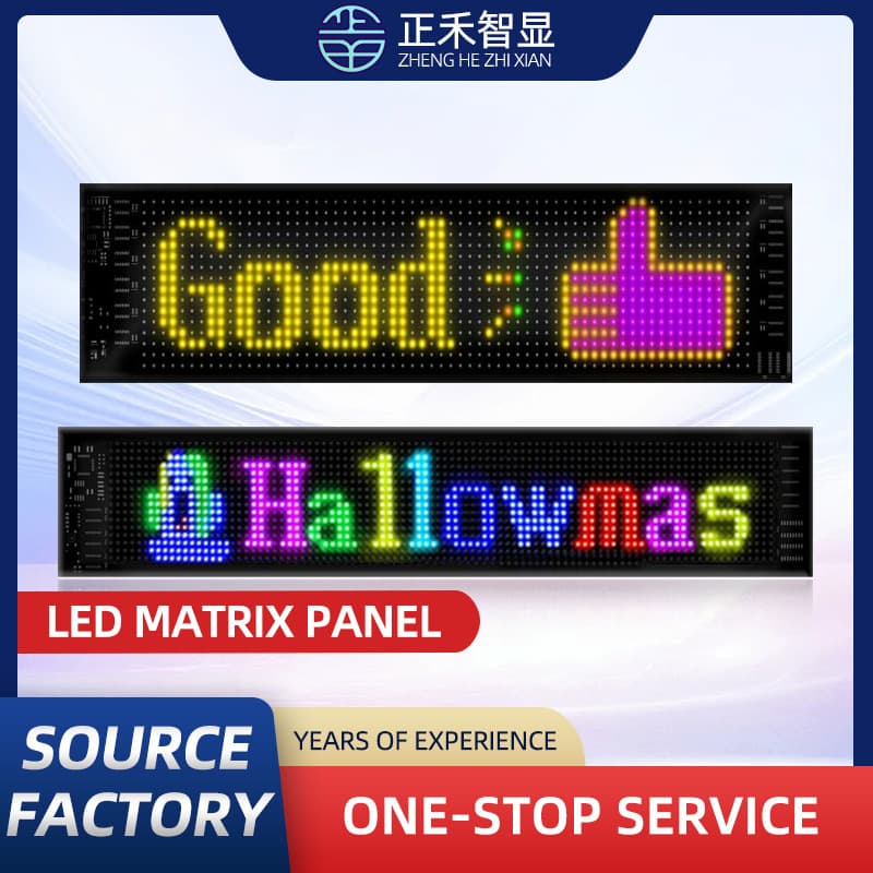 Cross-border LED Flexible Soft Screen Display Store LED Advertising Screen APP Bluetooth Smart Car Sticker Screen