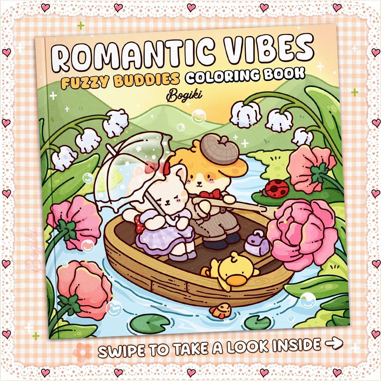 Cross-Border Best-Selling Coloring Book Monster Series Children's Drawing Book Little Corner Cute Design Series Adult Coloring Book